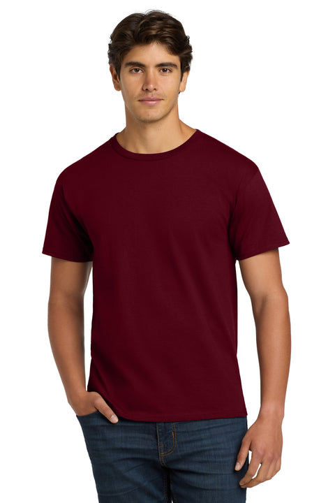 Hanes ®  Authentic 100% Cotton T-Shirt.  5250 - [Maroon]