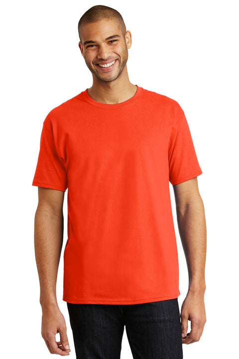 Hanes ®  Authentic 100% Cotton T-Shirt.  5250 - [Orange]