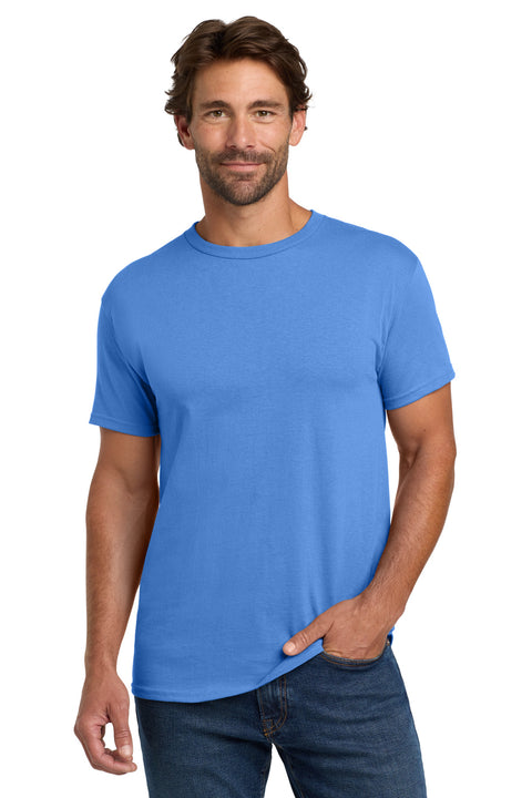 Hanes ®  - Essential-T 100%  Cotton T-Shirt.  5280 - [Carolina Blue]