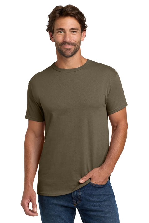 Hanes ®  - Essential-T 100%  Cotton T-Shirt.  5280 - [Coyote Brown]