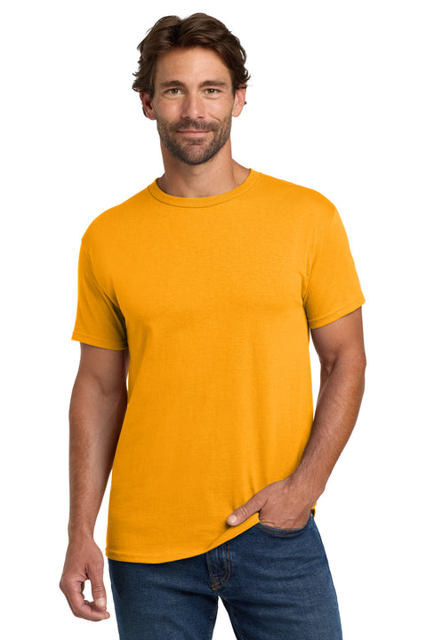 Hanes ®  - Essential-T 100%  Cotton T-Shirt.  5280 - [Gold]