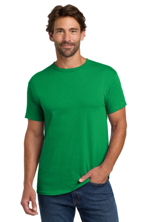 Hanes ®  - Essential-T 100%  Cotton T-Shirt.  5280 - [Kelly Green]