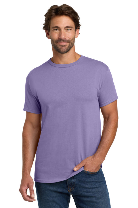 Hanes ®  - Essential-T 100%  Cotton T-Shirt.  5280 - [Lavender]