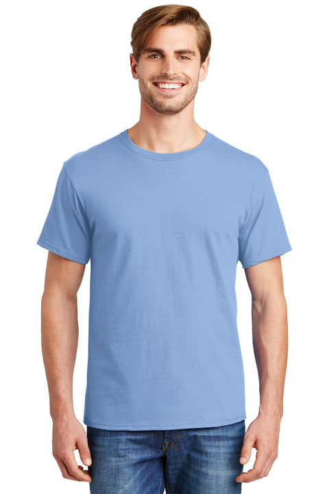 Hanes ®  - Essential-T 100%  Cotton T-Shirt.  5280 - [Light Blue]