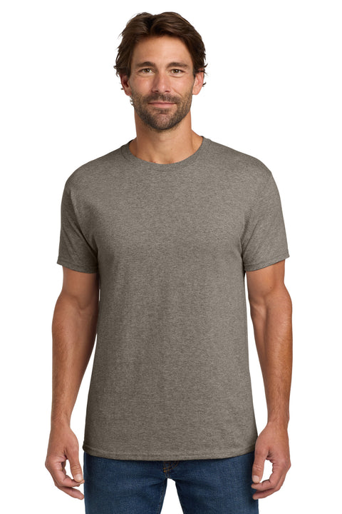 Hanes ®  - Essential-T 100%  Cotton T-Shirt.  5280 - [Oxford Gray]