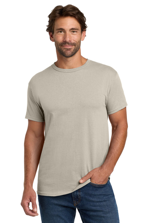 Hanes ®  - Essential-T 100%  Cotton T-Shirt.  5280 - [Sand]