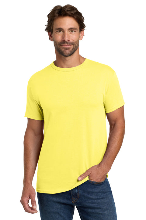 Hanes ®  - Essential-T 100%  Cotton T-Shirt.  5280 - [Yellow]