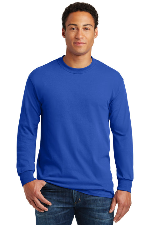 Gildan ®  - Heavy Cotton ™  100% Cotton Long Sleeve T-Shirt.  5400 - [Royal]