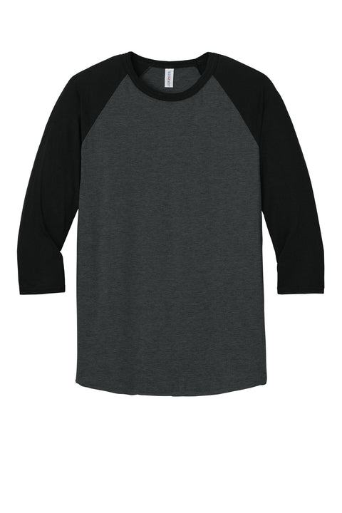 Jerzees® Unisex Premium Blend Combed Ring Spun 3/4-Sleeve Raglan 560R