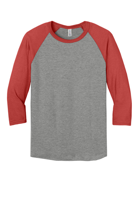 Jerzees® Unisex Premium Blend Combed Ring Spun 3/4-Sleeve Raglan 560R
