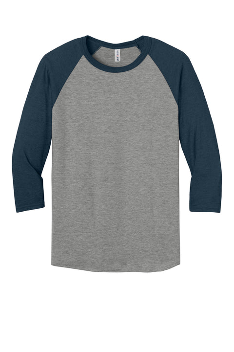 Jerzees® Unisex Premium Blend Combed Ring Spun 3/4-Sleeve Raglan 560R