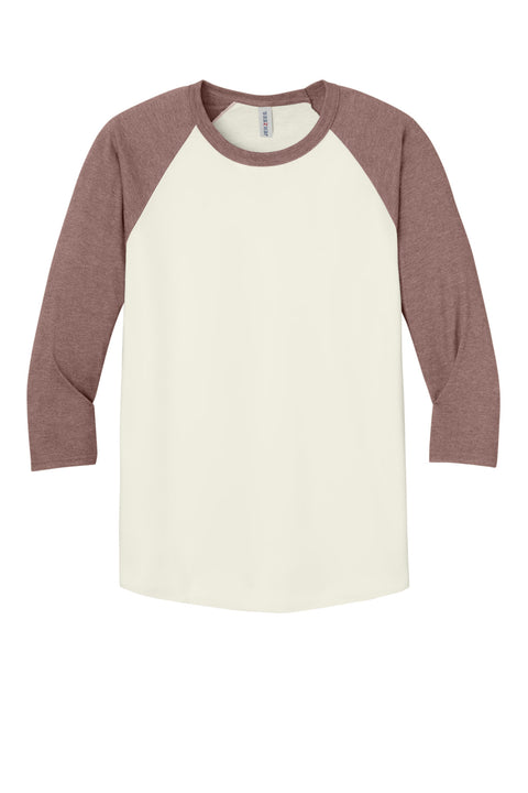 Jerzees® Unisex Premium Blend Combed Ring Spun 3/4-Sleeve Raglan 560R