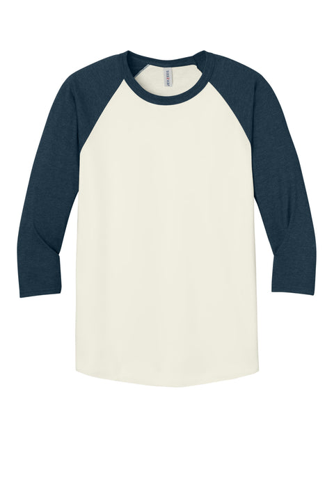 Jerzees® Unisex Premium Blend Combed Ring Spun 3/4-Sleeve Raglan 560R