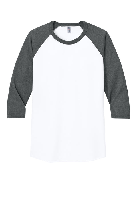 Jerzees® Unisex Premium Blend Combed Ring Spun 3/4-Sleeve Raglan 560R