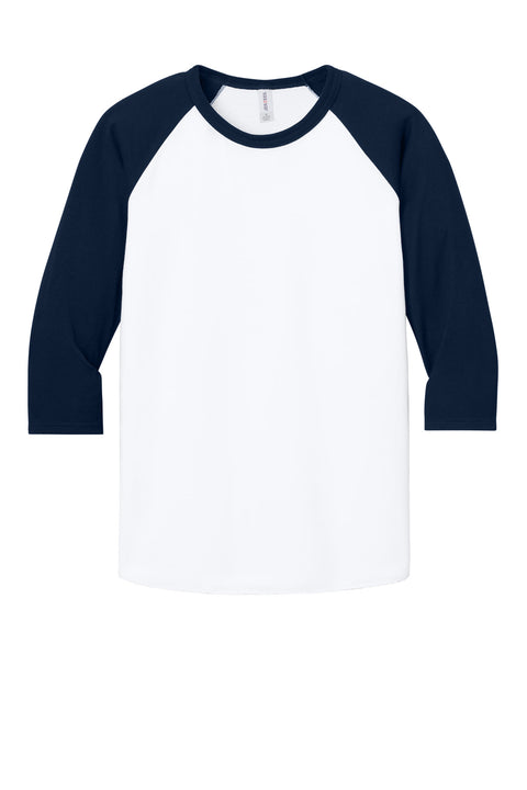 Jerzees® Unisex Premium Blend Combed Ring Spun 3/4-Sleeve Raglan 560R