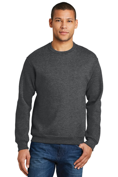 Jerzees ®  - NuBlend ®  Crewneck Sweatshirt.  562M - [Black Heather]
