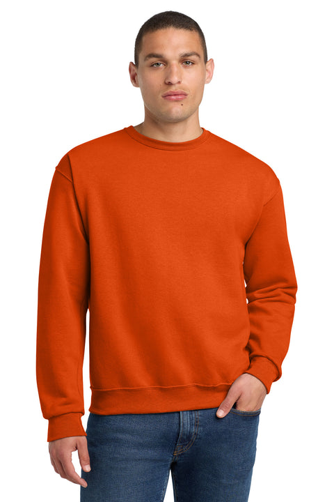 Jerzees ®  - NuBlend ®  Crewneck Sweatshirt.  562M - [Burnt Orange]