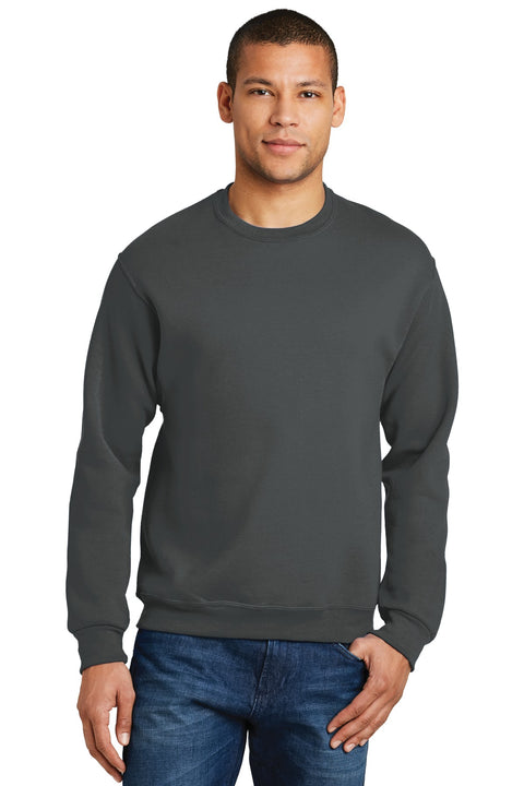 Jerzees ®  - NuBlend ®  Crewneck Sweatshirt.  562M - [Charcoal Grey]