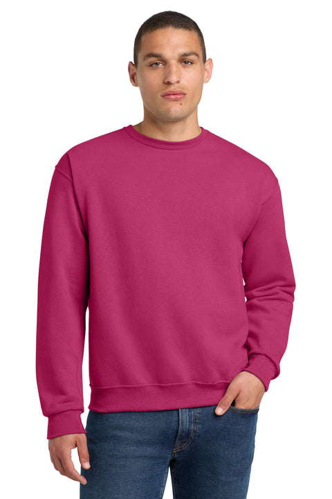 Jerzees ®  - NuBlend ®  Crewneck Sweatshirt.  562M - [Cyber Pink]