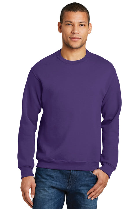 Jerzees ®  - NuBlend ®  Crewneck Sweatshirt.  562M - [Deep Purple]