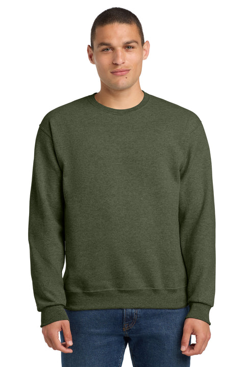 Jerzees ®  - NuBlend ®  Crewneck Sweatshirt.  562M - [Military Green Heather]