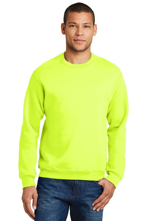 Jerzees ®  - NuBlend ®  Crewneck Sweatshirt.  562M - [Safety Green]