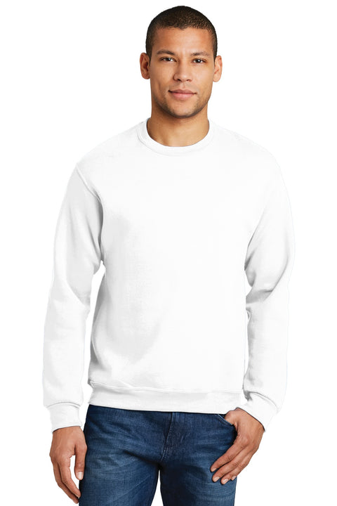 Jerzees ®  - NuBlend ®  Crewneck Sweatshirt.  562M - [White]