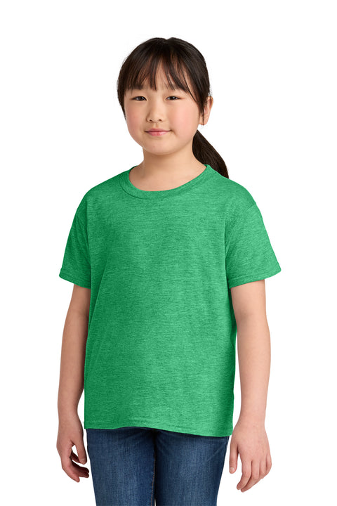 Gildan Youth Softstyle ®  T-Shirt 64000B - [Heather Irish Green]