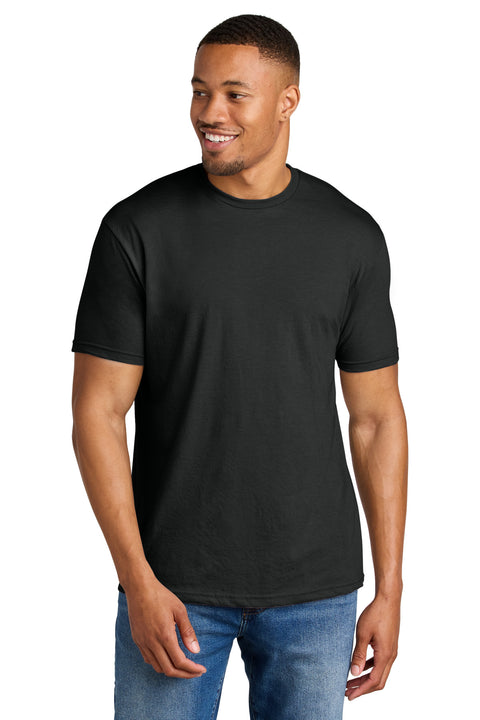 Gildan ®  Softstyle ®  CVC Tee 64000CVC - [Pitch Black Mist]
