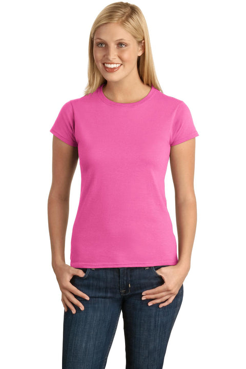 Gildan Softstyle ®  Women's T-Shirt. 64000L - [Azalea]