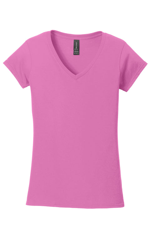 Gildan Softstyle® Women's Fit V-Neck T-Shirt. 64V00L