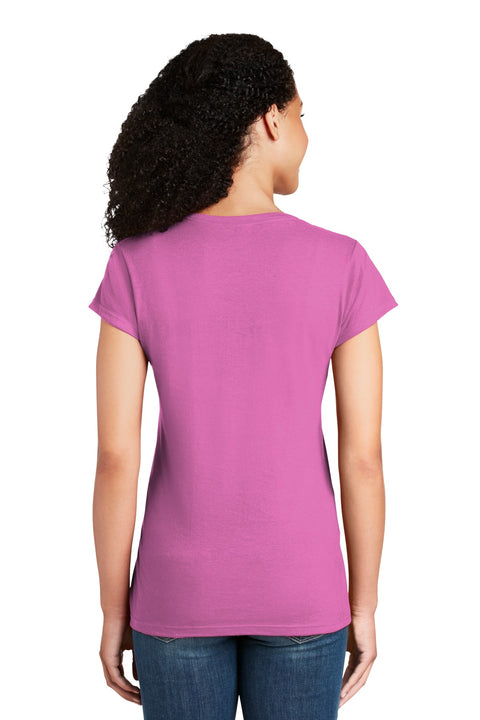 Gildan Softstyle® Women's Fit V-Neck T-Shirt. 64V00L