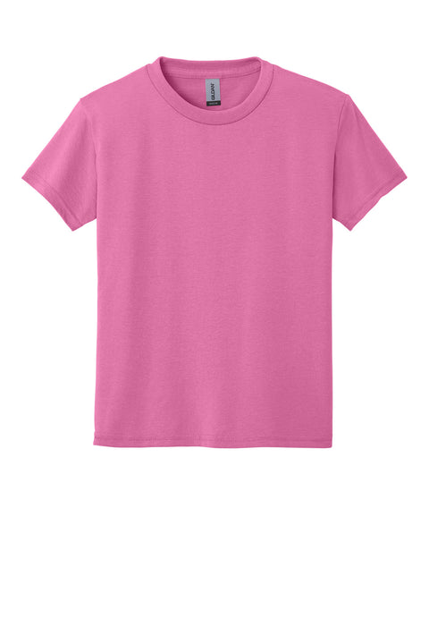 Gildan ®  Youth DryBlend ®  50 Cotton/50 Poly T-Shirt.  8000B - [Azalea]
