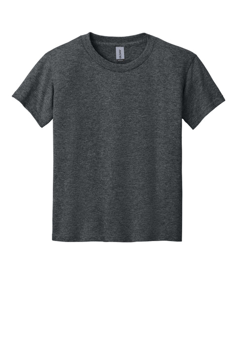 Gildan ®  Youth DryBlend ®  50 Cotton/50 Poly T-Shirt.  8000B - [Dark Heather]