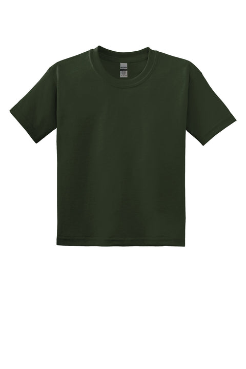 Gildan ®  Youth DryBlend ®  50 Cotton/50 Poly T-Shirt.  8000B - [Forest Green]