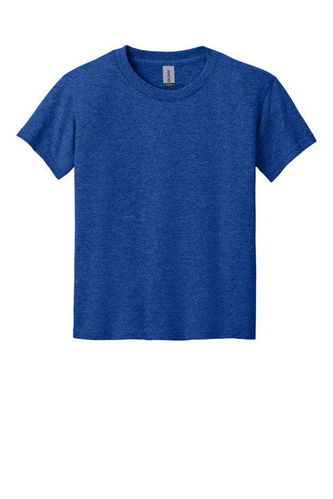 Gildan ®  Youth DryBlend ®  50 Cotton/50 Poly T-Shirt.  8000B - [Heather Deep Royal]