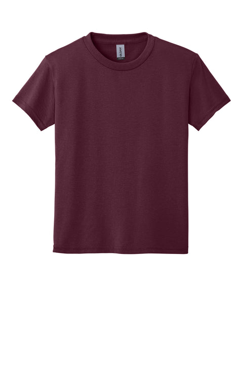 Gildan ®  Youth DryBlend ®  50 Cotton/50 Poly T-Shirt.  8000B - [Maroon]