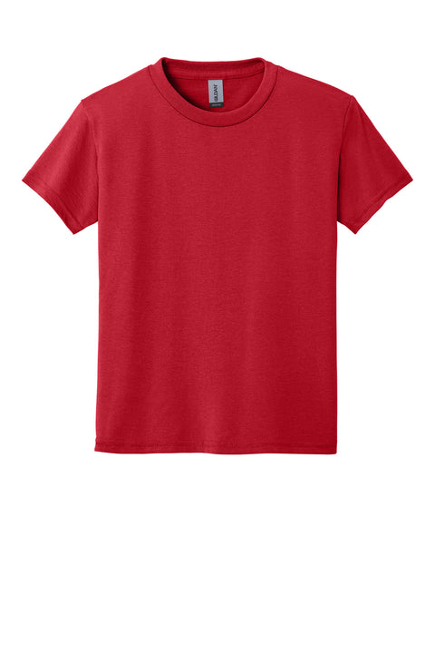 Gildan ®  Youth DryBlend ®  50 Cotton/50 Poly T-Shirt.  8000B - [Red]