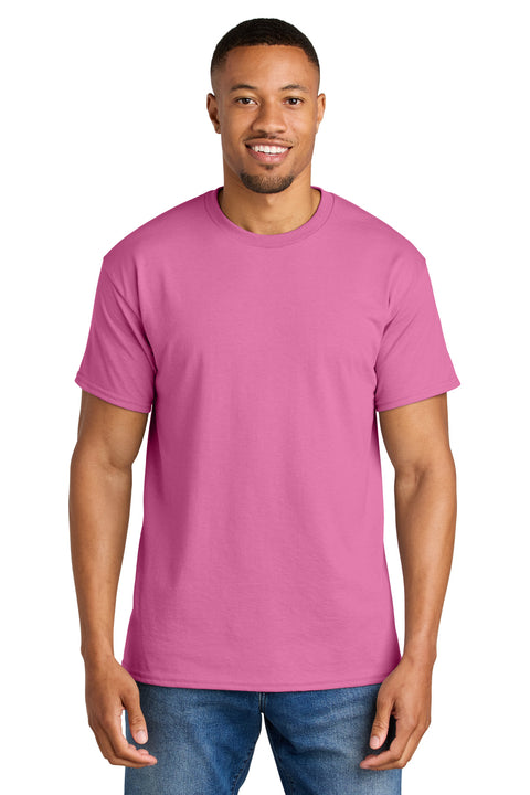 Gildan ®  DryBlend ®  50 Cotton/50 Poly T-Shirt. 8000 - [Azalea]