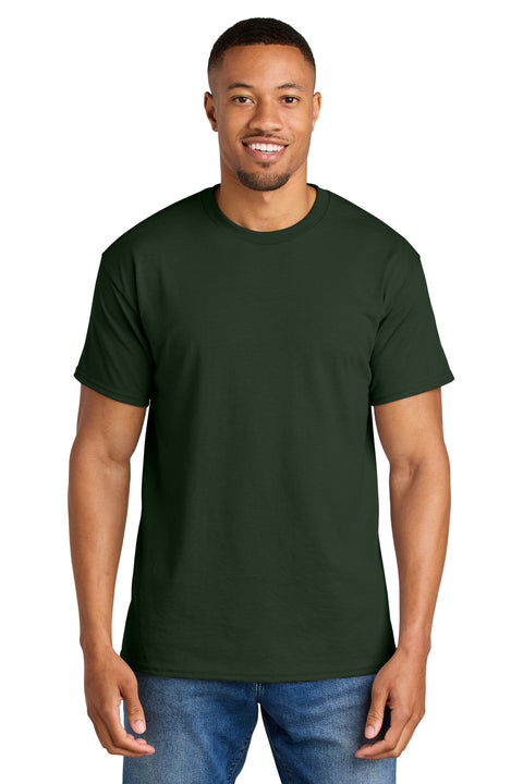 Gildan ®  DryBlend ®  50 Cotton/50 Poly T-Shirt. 8000 - [Forest Green]