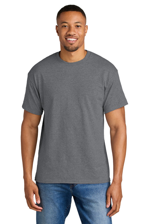 Gildan ®  DryBlend ®  50 Cotton/50 Poly T-Shirt. 8000 - [Graphite Heather]