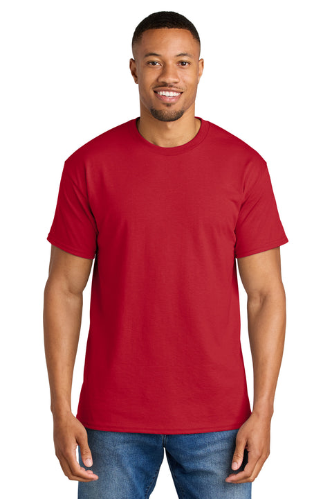 Gildan ®  DryBlend ®  50 Cotton/50 Poly T-Shirt. 8000 - [Red]