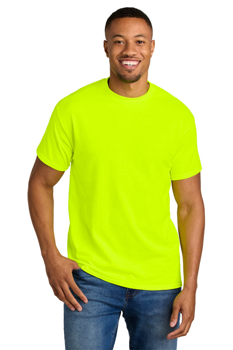 Gildan ®  DryBlend ®  50 Cotton/50 Poly T-Shirt. 8000 - [Safety Green]