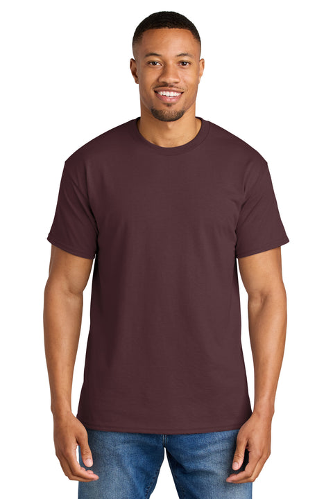 Gildan ®  DryBlend ®  50 Cotton/50 Poly T-Shirt. 8000 - [Dark Maroon]