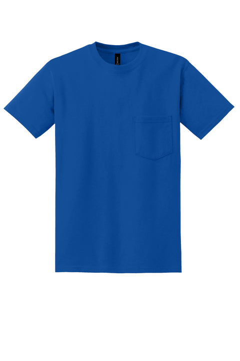 Gildan® - DryBlend® 50 Cotton/50 Poly Pocket T-Shirt. 8300