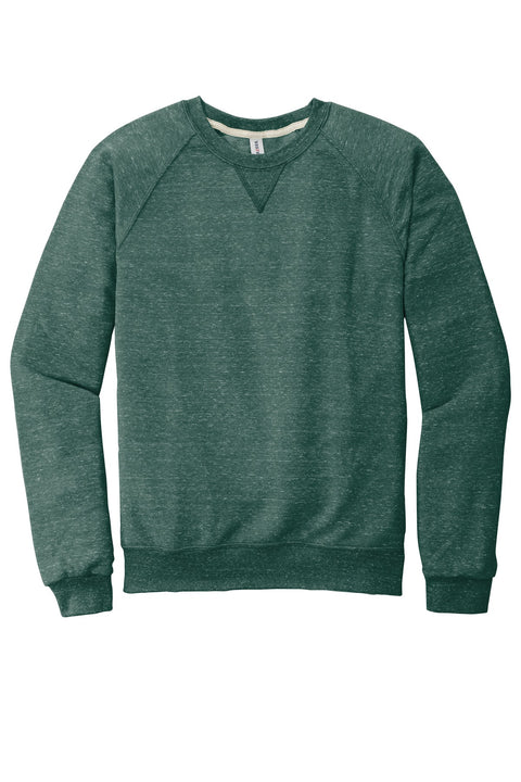 Jerzees ® Snow Heather French Terry Raglan Crew 91M