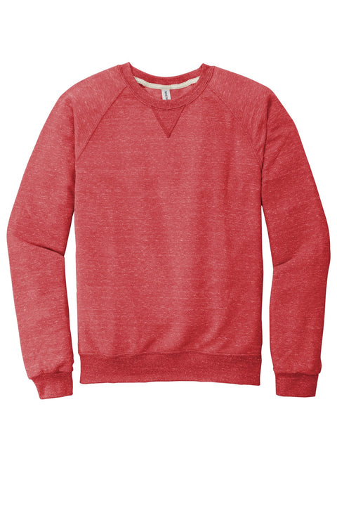 Jerzees ® Snow Heather French Terry Raglan Crew 91M
