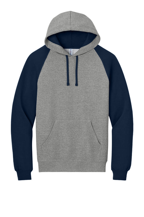 Jerzees® Unisex NuBlend® Colorblock Raglan Hoodie Sweatshirt 96C