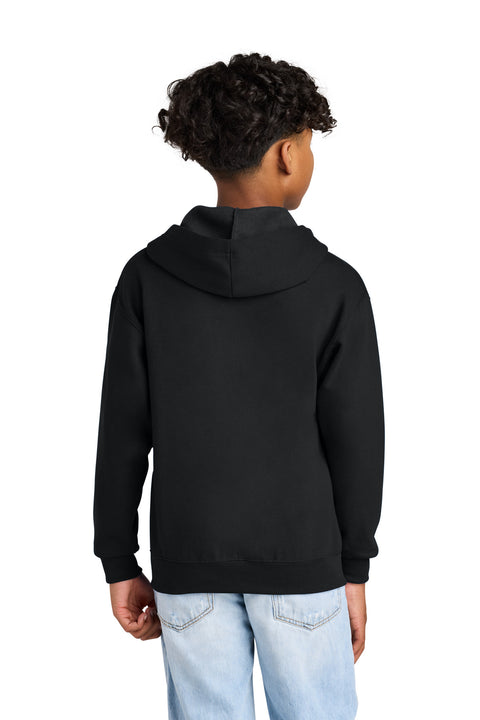 Jerzees® - Youth NuBlend® Full-Zip Hooded Sweatshirt.  993B