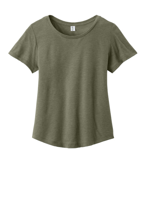 Allmade® Women's Relaxed Tri-Blend Scoop Neck Tee AL2015
